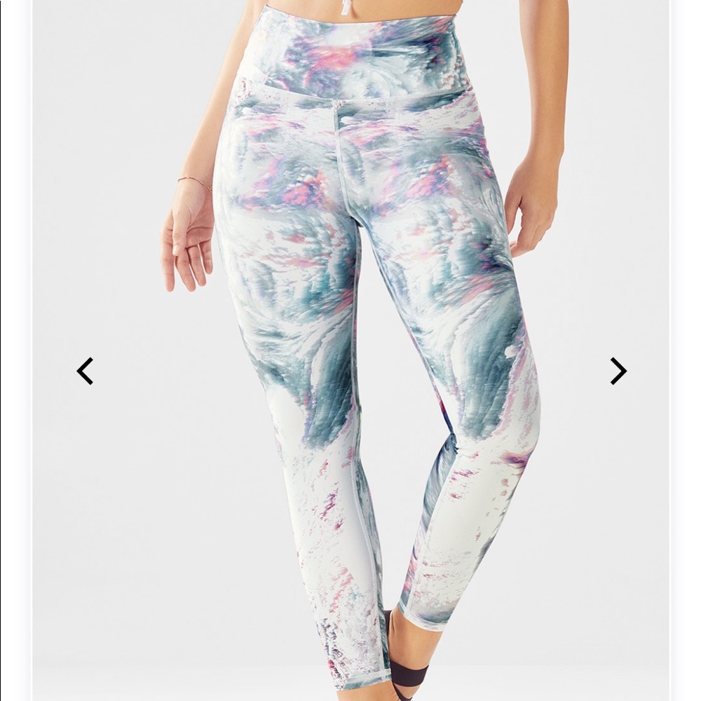 Fabletics high waisted 7/8 leggings
